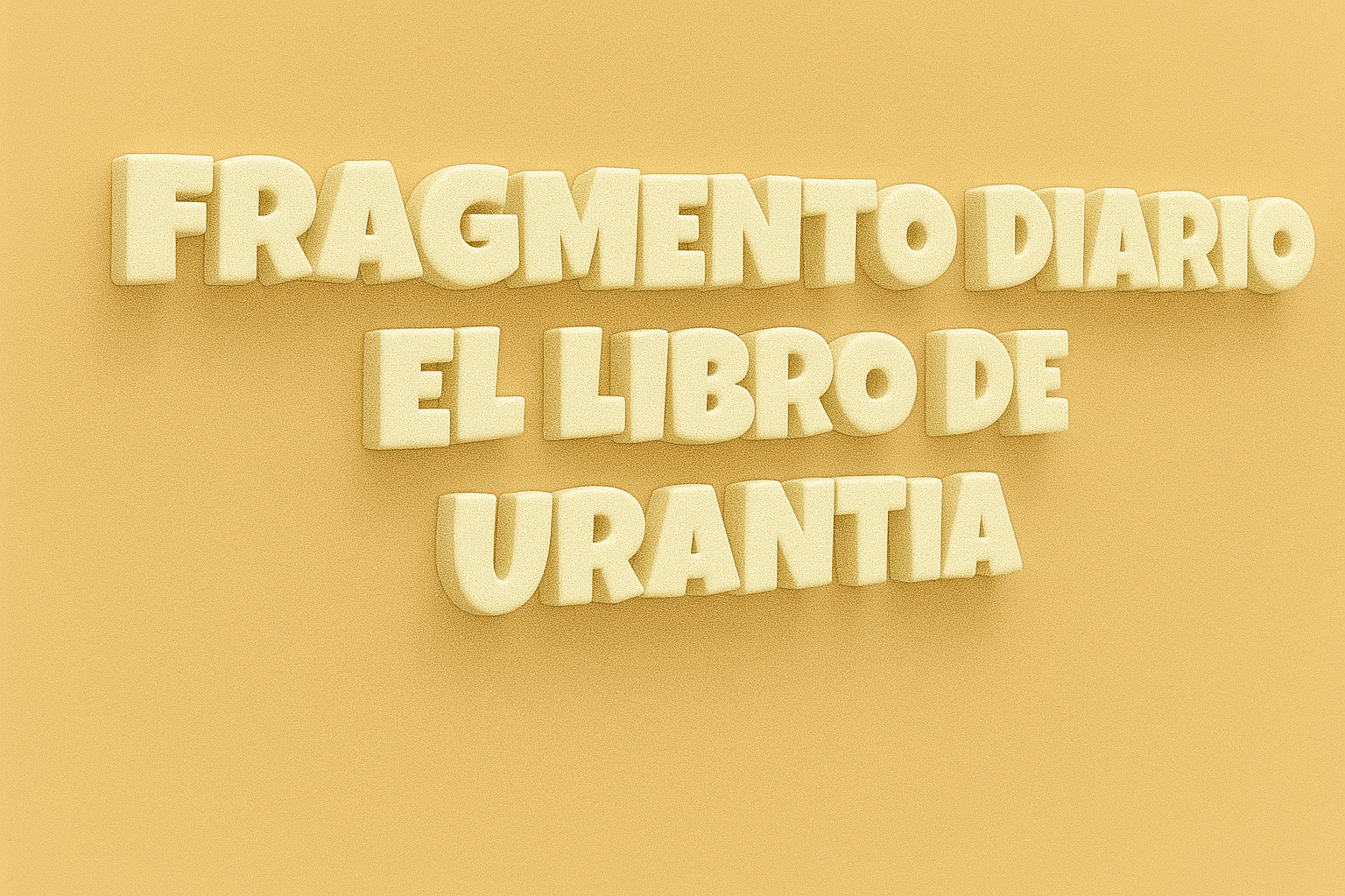 El Libro de URANTIA